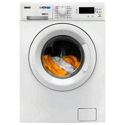 Zanussi ZWD81663W Washer Dryer, 8kg Wash/4kg Dry Load, A Energy Rating, 1600rpm Spin, White